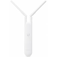 Точка доступа Ubiquiti UniFi UAP-AC-M-EU (300/867Mbps, 2.4/5GHz, 1 port, 1000Mbps, универсальная всепогодная, AC Mesh, PoE, блок питания Gigabit PoE 24V, 0.5А, 2 внешние съёмные антенны 4dBi, white)