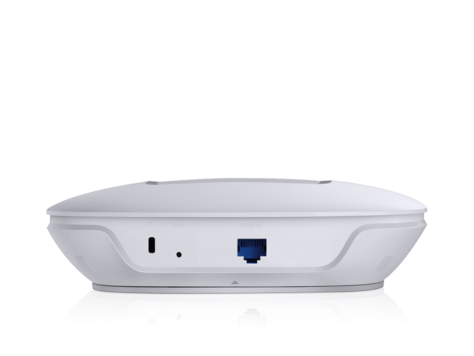 Точка доступа TP-LINK EAP110 (300Mbps, 2.4GHz, 1 port, 100Mbps, 2 внутренние антенны 3dBi, white)