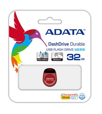 Флеш накопитель USB 2.0 32Gb ADATA UD310 (AUD310-32G-RRD, red)