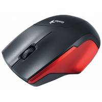 Мышь беспроводная Genius NS-6015 (optical, 1000dpi, AA/AAA, black-red)