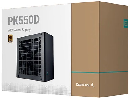 Блок питания DEEPCOOL 550W (PK550D, 80+ Bronze, 120mm, 20+4+8+4+4, 2xPCI-E 6+2pin, 6*SATA, 3*HDD) RTL