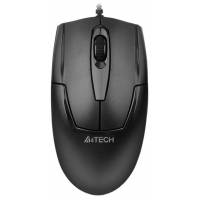Мышь A4Tech OP-540NU (USB, optical, 1000dpi, 1.5m, black)