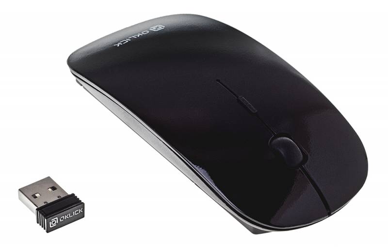 Мышь беспроводная Oklick 625MW (optical, 1600dpi, 2xAAA, black)