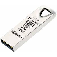 Флеш накопитель USB 2.0 32Gb FUMIKO MEXICO (FMX-04, silver)
