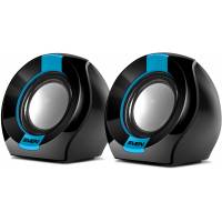 Колонки Sven 150 (2x2.5W, USB, black-blue)