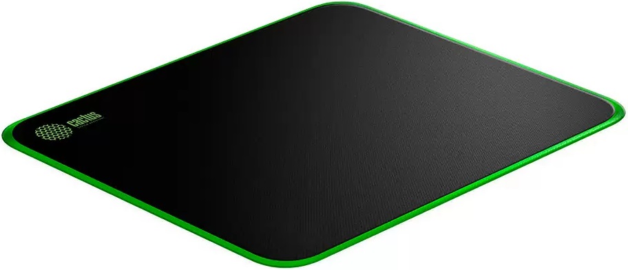 Коврик для мыши Cactus (CS-MP-D01S, тканевый на резиновой основе, black-green, 250x200x3mm)