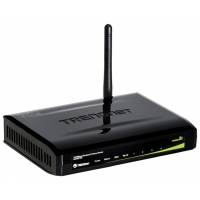 Роутер Trendnet TEW-651BR (150Mbps, 2.4GHz, 4 ports, 100Mbps, внешняя несъёмная антенна 2dBi) RTL
