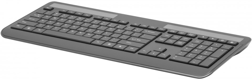Клавиатура беспроводная Defender Infinity SM-615 (встроенный аккумулятор, работа и зарядка от солнечных батарей/USB, black)