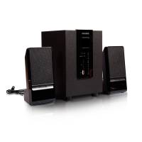 Колонки Microlab M-100BT (10W, Bluetooth, FM, USB, SD, MP3, black)