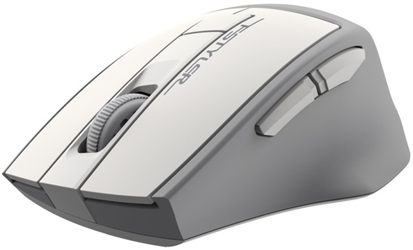 Мышь беспроводная A4Tech Fstyler FG30S (optical, 2000dpi, AA, бесшумный клик, grey-white)