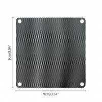 Пылевой фильтр (для 90x90mm Fan, пластиковая сетка, black)