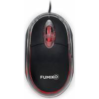 Мышь FUMIKO VOLT FMW-07-K (USB, optical, 1000dpi, 1.2m, black)