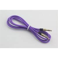 Кабель аудио джек 3.5 - джек 3.5, 1m (violet)
