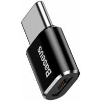 Переходник USB Type-C (m) - microUSB (f) (CAMOTG-A01, black) Baseus