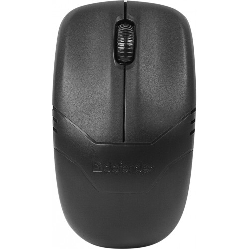Мышь беспроводная Defender Datum MM-025 Nano (optical, 1200dpi, 2*AAA, black)