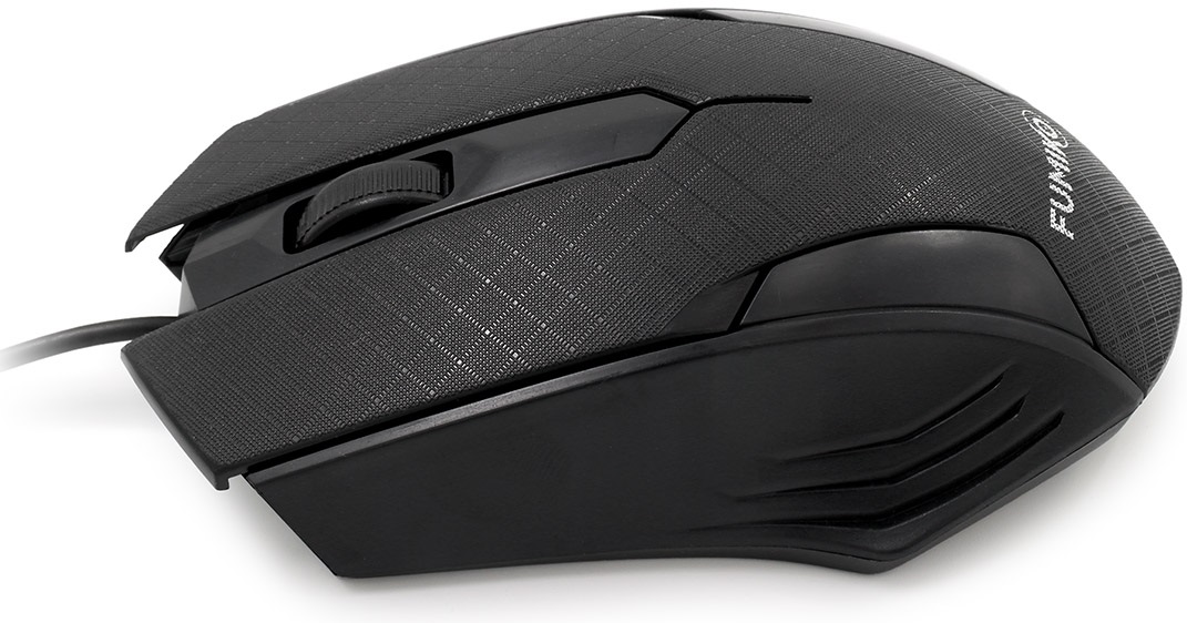 Мышь FUMIKO BLAZE FMW-03-K (USB, optical, 1000dpi, 1.2m, black)