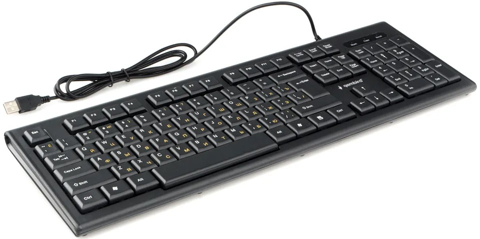 Клавиатура Gembird KB-8354U-BL (USB, black)