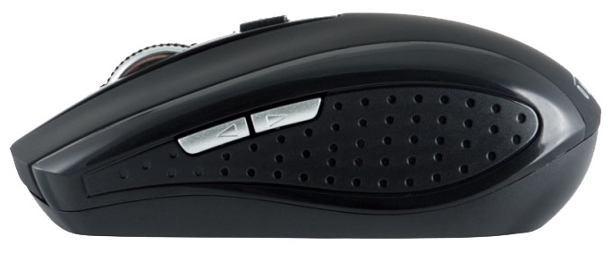 Мышь беспроводная Oklick 455MW (optical, 1600dpi, 2xAAA, black)