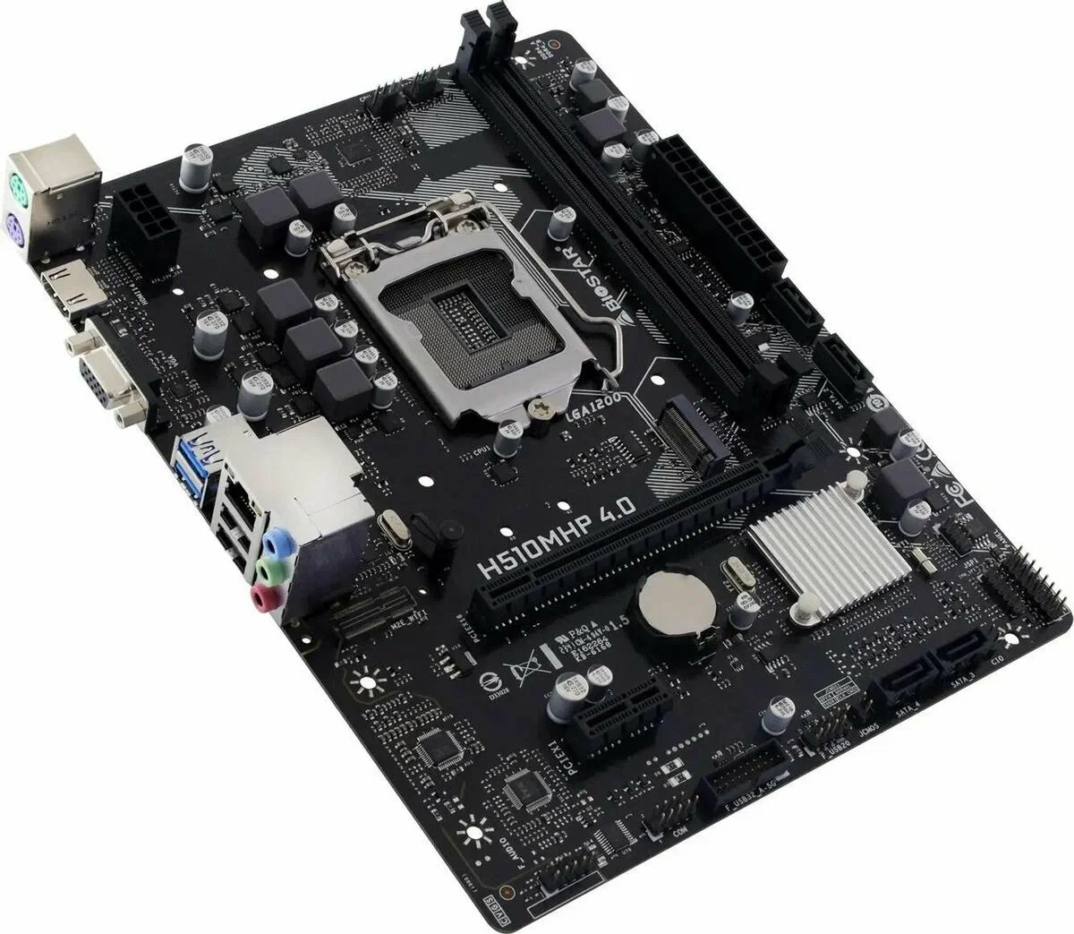 Материнская плата Biostar H510MHP 4.0 (s1200, chipset Intel H470, mATX) RTL