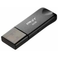Флеш накопитель USB 2.0 32Gb PNY (FD32GATTCKTRK-EF, black)