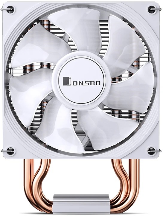 Вентилятор JONSBO CR-1300 EVO Color (1150/1151/1155/1156/1200/1700/AM4/AM5, 90mm, Al, 800-2000rpm, <28dBa, 4 тепловые трубки, DTH, 4pin, 130W, rainbow LED, white) RTL