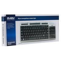 Клавиатура Sven 309M Standard (USB, мультимедийная, silver)