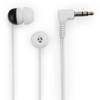 Наушники Гарнизон GE-100 (затычки, без микрофона, 1.2m, white-black)