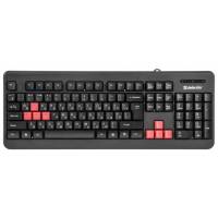 Клавиатура Defender Warhead GK-1110 (USB, игровая, black)