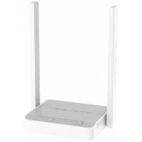 Роутер Keenetic 4G (KN-1212) (300Mbps, 2.4GHz, 4 ports, 100Mbps, 2 внешние несъёмные антенны 5dBi, USB, USB Printer/FTP Server/3G/4G/LTE, grey-white)