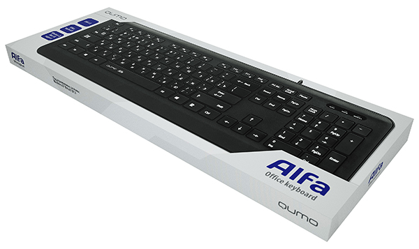 Клавиатура QUMO Alfa K26 (USB, black)