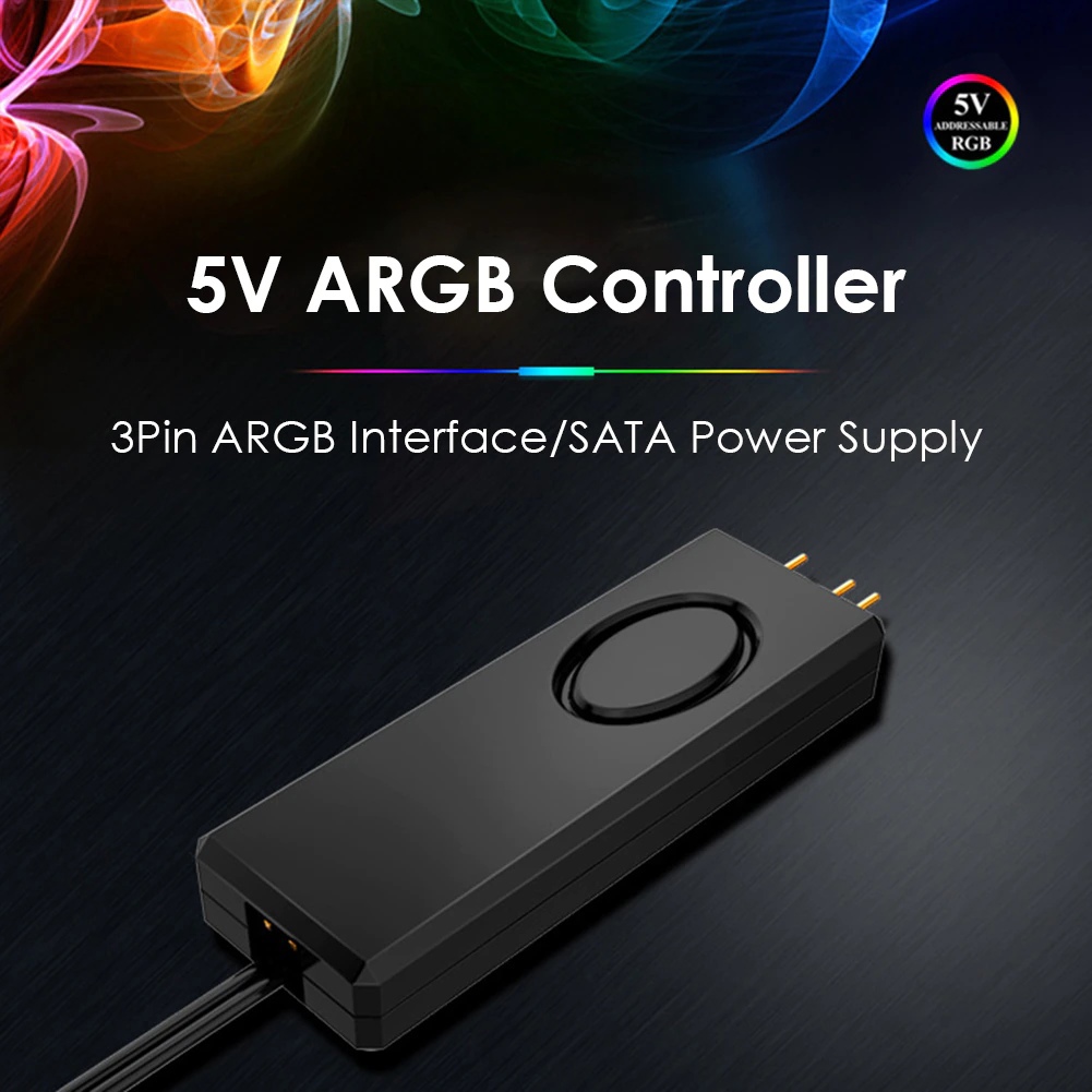 Контроллер ARGB (SATA, 5V, black)