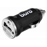 Зарядное устройство от прикуривателя Buro XCJ-044-1A (1 USB разъём, 1A, black-silver)