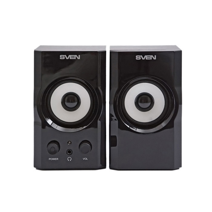 Колонки Sven SPS-605 (2x3W, black-silver)