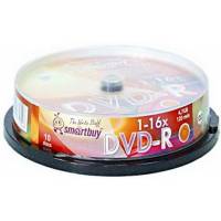 Диск DVD-R Smartbuy (4.7Gb, 16x, 10шт., cake box)