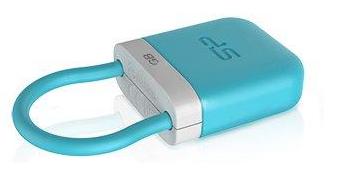 Флеш накопитель USB 2.0 8Gb Silicon Power Unique 510 (SP008GBUF2510V1B, blue)