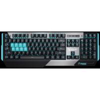 Клавиатура A4Tech Bloody B865 (USB, механическая, подсветка ICE BLUE, поддержка ПО Bloody KeyDominator, 8 клавиш WASD с оптическими переключателями LK RED/BLUE, игровая, black)