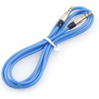 Кабель аудио 3.5mm Jack (m) - 3.5mm Jack (m) 1.0m (CCAB-01-35MM-1MU, blue) Cablexpert