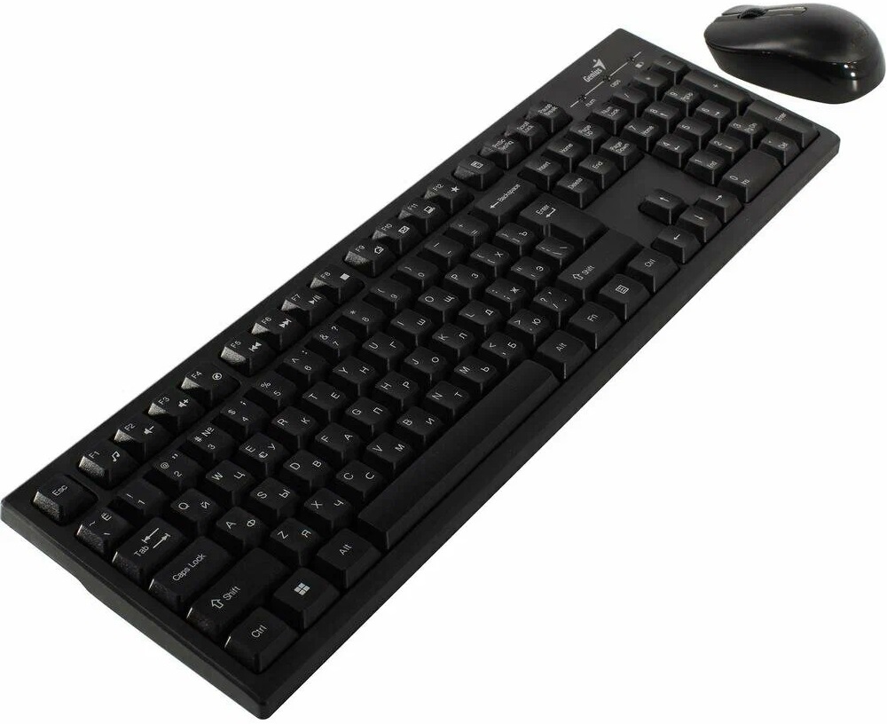 Клавиатура+мышь беспроводные Genius KM-8101 (black)