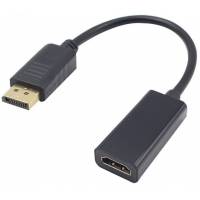 Переходник Display Port (m) - HDMI (f) (0.2m, black)