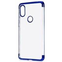 Чехол клип-кейс (для Samsung Galaxy A7 A750 (2018), silicone, blue)