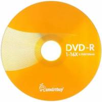 Диск DVD-R Smartbuy (4.7Gb, 16x, 1шт., без упаковки)