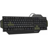 Клавиатура Defender Warhead GK-1300L (USB, игровая с подсветкой, black)