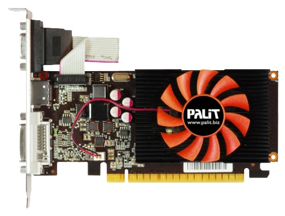 Видеокарта Palit GF GT730 1024Mb (128bit, DDR3, HDMI+DVI+CRT) RTL