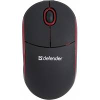 Мышь Defender Discovery MS-630 (USB, optical, 1000dpi, black-red)