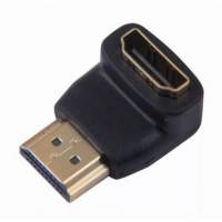 Переходник HDMI (f) - HDMI (m) (угловой, black)