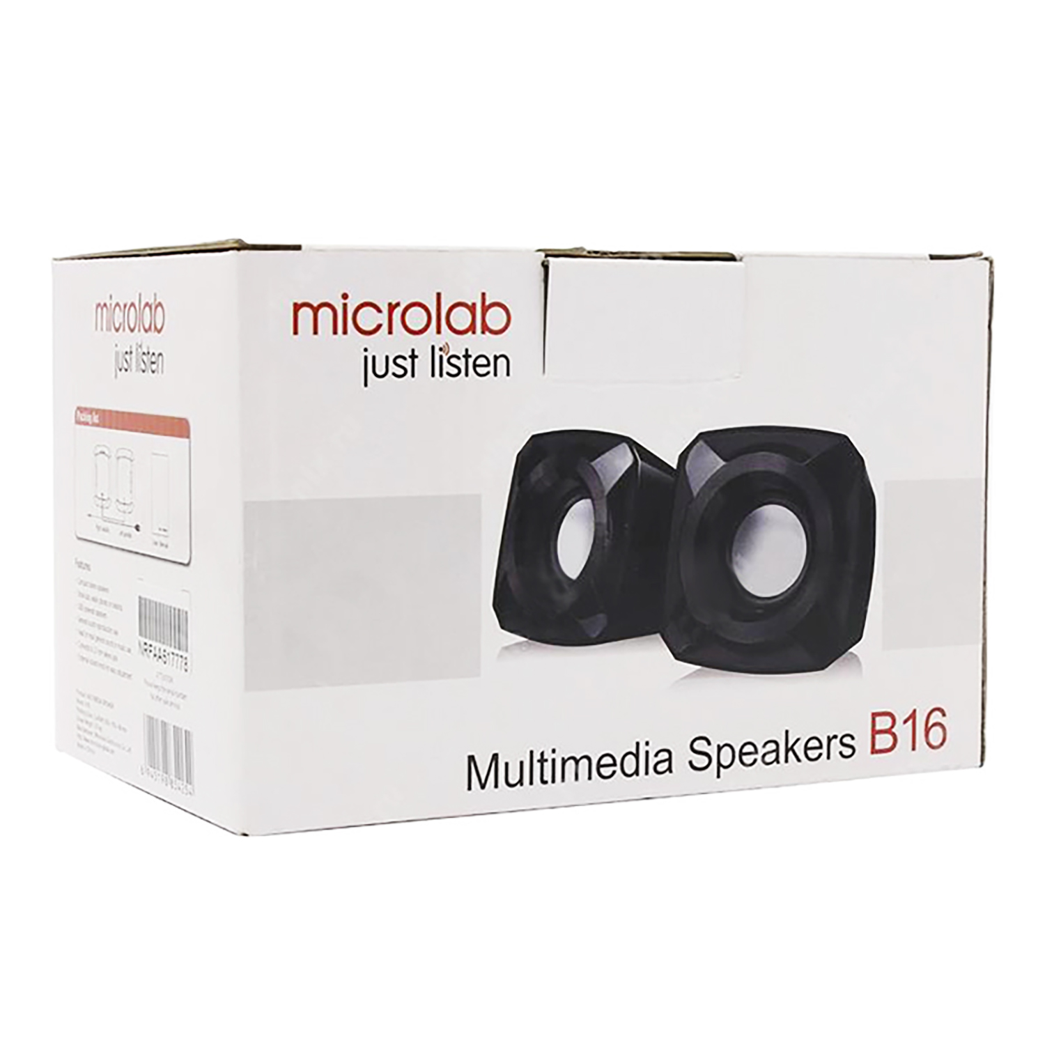 Колонки Microlab B16 (2x2.5W, USB, black)