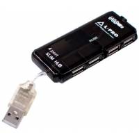 USB 2.0 HUB L-PRO #1134 (4 порта, black)