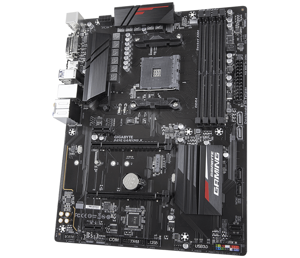 Материнская плата Gigabyte B450 GAMING X (AM4, ATX) RTL