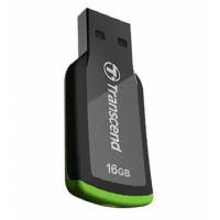 Флеш накопитель USB 2.0 16Gb Transcend JetFlash 360 (TS16GJF360, black-green)
