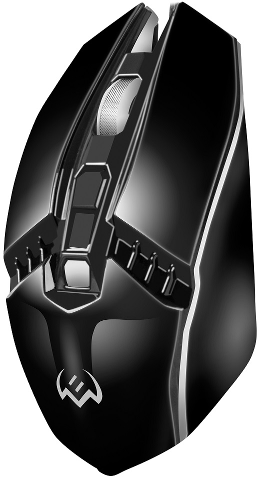 Мышь Sven RX-200 (USB, optical, 1600dpi, игровая, динамическая подсветка, 1.5m, black)
